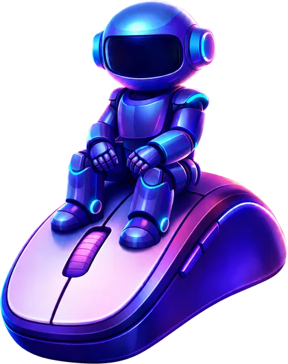 1ClickSoft Robot Mascot